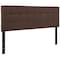 Flash Furniture Bedford Headboard, Queen, Brown Fabric HG-HB1704-Q-DBR-GG - alternate 5